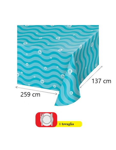 Mare Ocean Celebration - Tovaglia di carta 137x259 cm