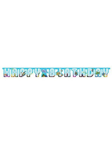 Mare Ocean Party - Festone snodabile Happy Birthday 267x15 cm