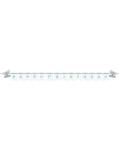 Elefantino Boy Festone personalizzabile Happy...