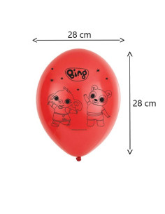 Bing - Palloncini in lattice 11"- 28 cm 2