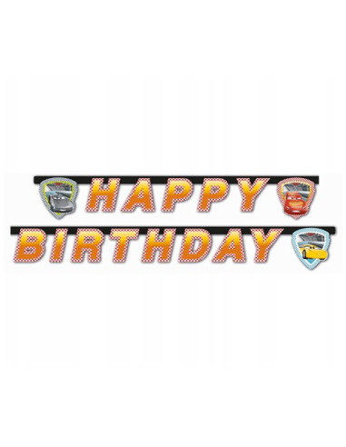 Festone Happy Birthday Glitter Colori Pastello