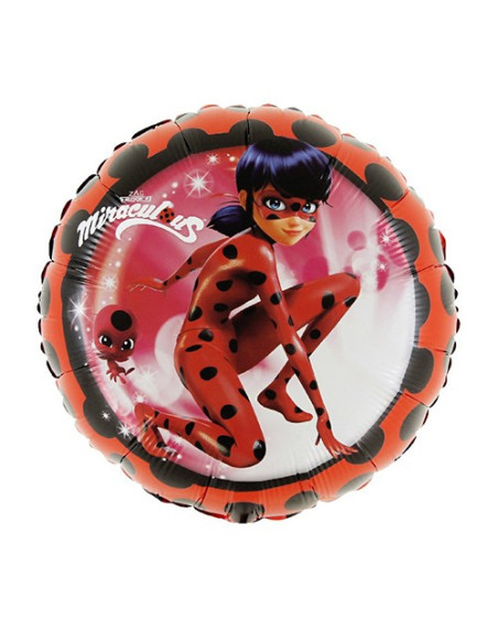 Miraculous Lady Bug - Palloncino foil 18"- 45 cm