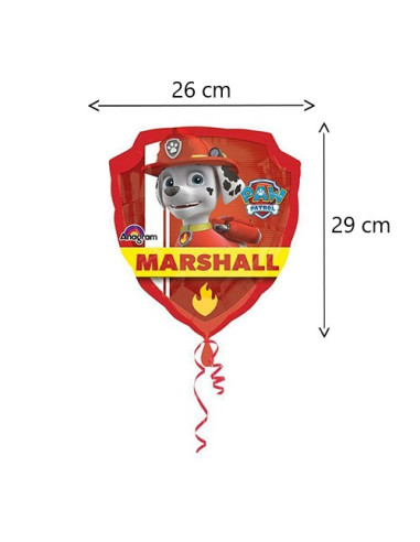 Paw Patrol - Palloncino foil Minishape 26x29 cm