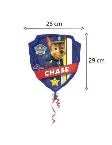 Paw Patrol - Palloncino foil Minishape 26x29 cm