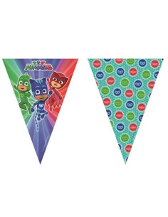 Super Pigiamini PJ Masks Festone bandierine triangolari...