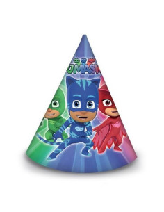 Super Pigiamini PJ Masks Cappellini di cartoncino a forma...