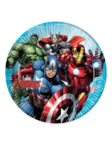 Avengers Piatti di carta 23 cm