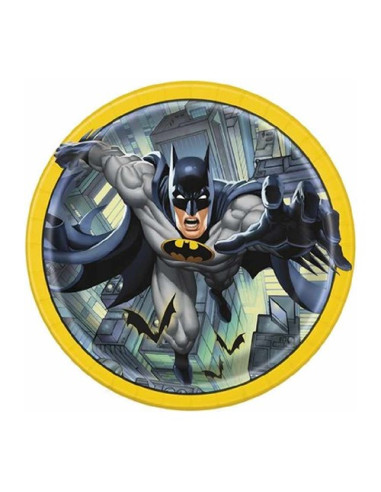 Batman - Piatti di carta 23 cm