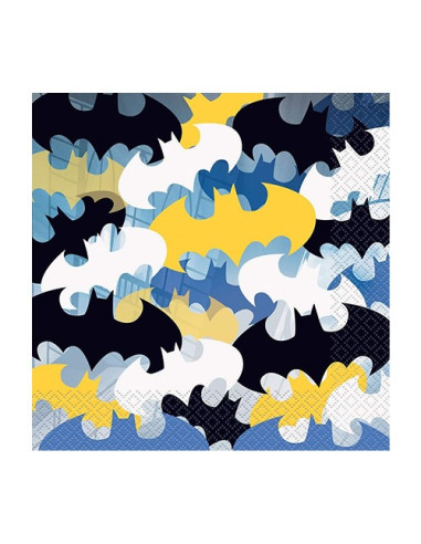 Batman - Tovaglioli di carta 33x33 cm