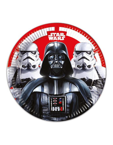 Star Wars Piatti di carta 23 cm