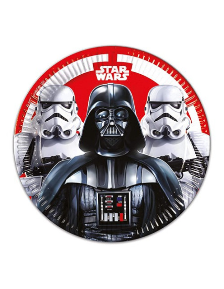 Star Wars Piatti di carta 23 cm
