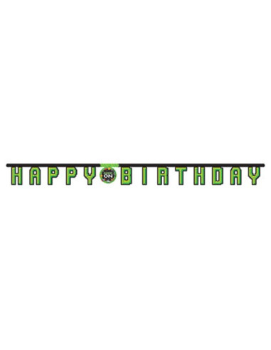Gaming Party Festone snodabile Happy Birthday...