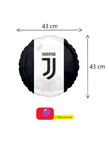 Juventus - Palloncino foil Standard 17"- 43 cm