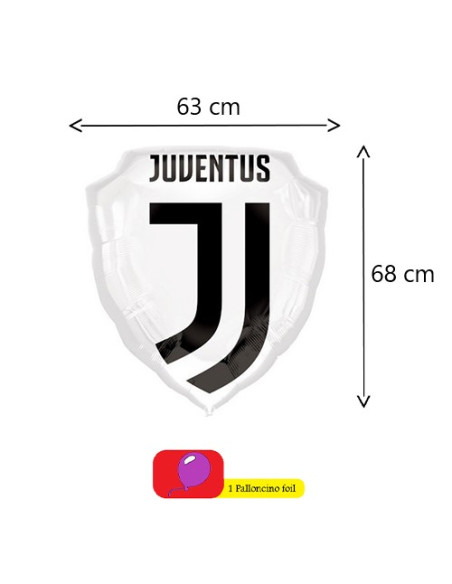 Juventus - Palloncino foil Supershape 63x68 cm