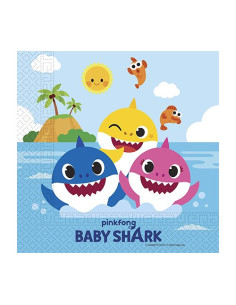 Baby Shark Tovaglioli di carta 33x33 cm