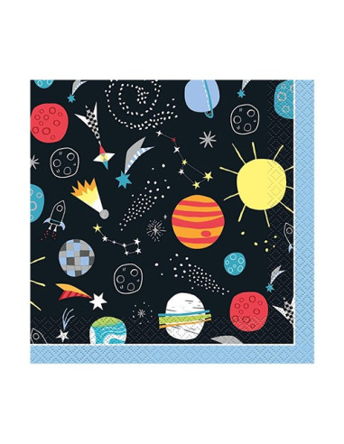 Outer Space Tovaglioli di carta 33x33 cm