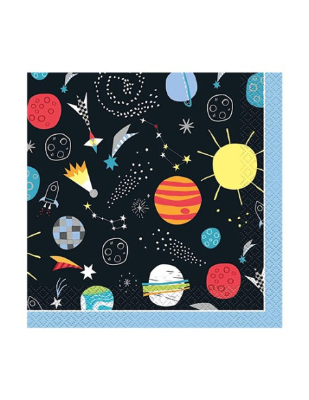 Outer Space Tovaglioli di carta 33x33 cm