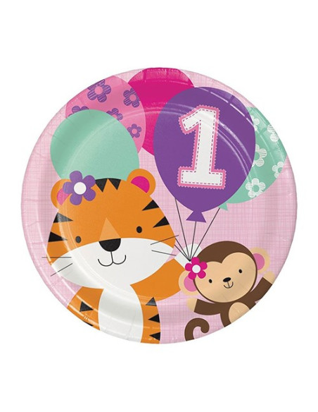 One is Fun girl - Piatti di carta 23 cm