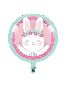 Pallone foil 18" - 45 cm Coniglietta