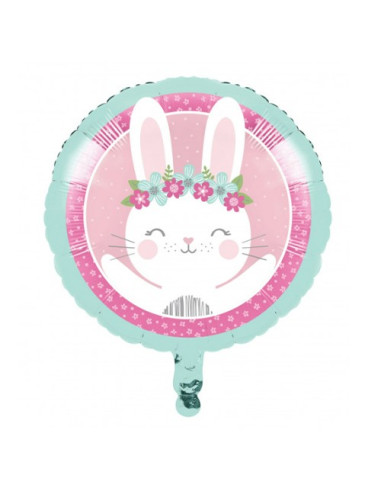Pallone foil 18" - 45 cm Coniglietta