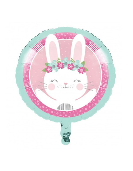 Pallone foil 18" - 45 cm Coniglietta