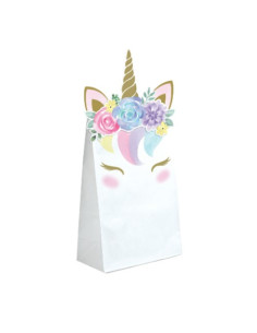Unicorno Baby Loot Bag di carta 20x11 cm