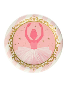 Twinlke Toes Ballerina Piatti di carta 23 cm