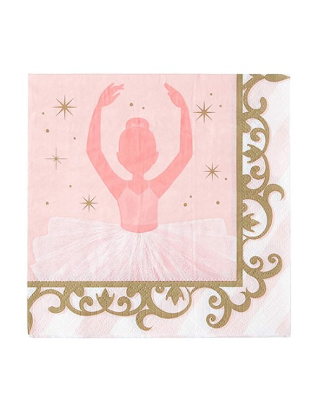 Twinlke Toes Ballerina Tovaglioli di carta 33x33 cm