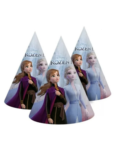 Frozen II - Cappellini di cartoncino cono