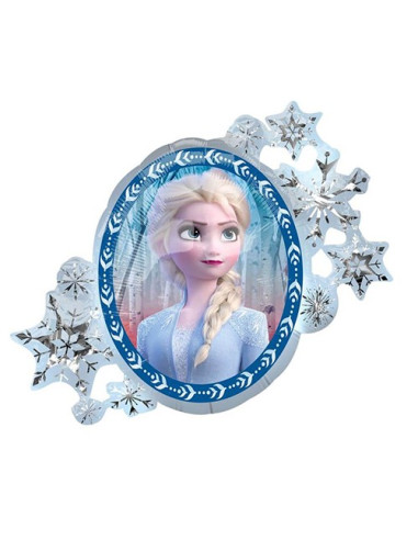 Frozen II - Pallone foil Supershape 76x66 cm