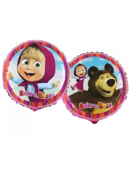 Masha e Orso Palloncino foil 18"- 45 cm