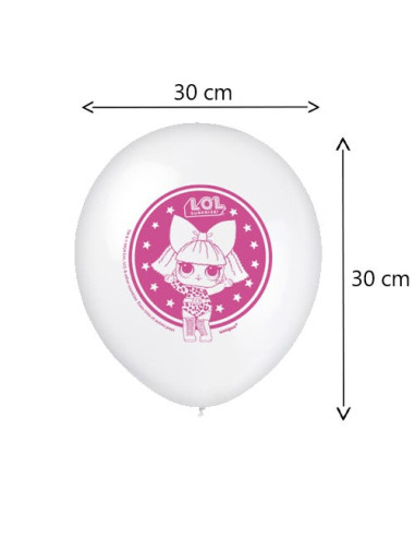 Lol Surprise Palloncini in lattice 12"- 30 cm