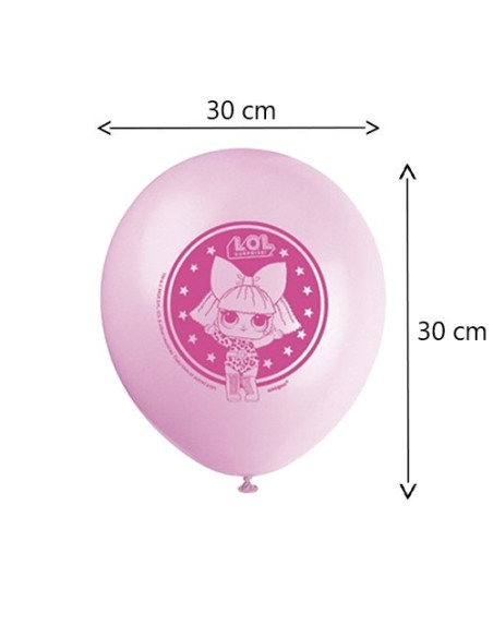 Lol Surprise Palloncini in lattice 12"- 30 cm