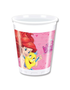 Princess Dreaming Bicchieri di plastica 200 ml ECO
