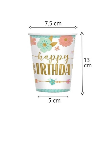 Boho Birthday Girl - Set festa Super risparmio
