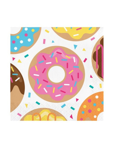 Ciambelle Donut - Tovaglioli di carta 33x33 cm