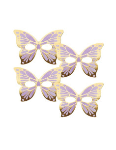 Farfalle Butterfly Set 8 maschere colori assortiti 12x10 cm