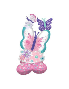 Farfalle Butterfly Palloncino foil Supershape 71x111 cm
