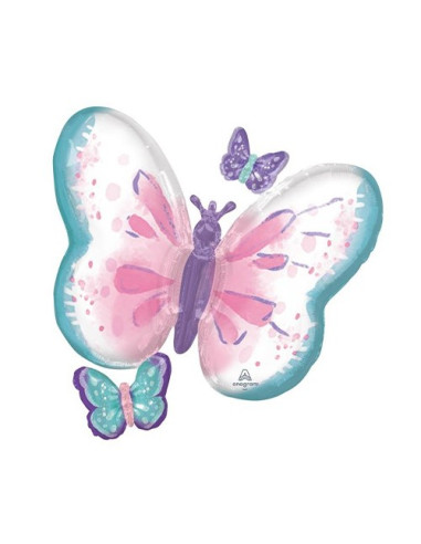 Farfalle Butterfly Palloncino foil Supershape...