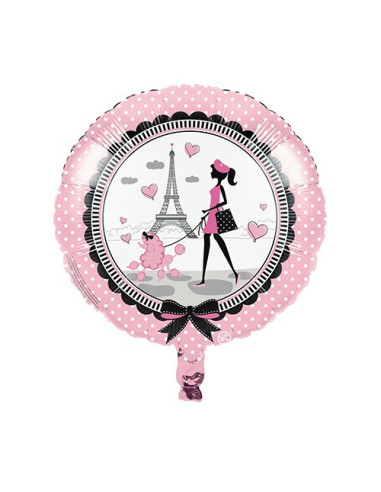 Party in Paris - Pallone foil 18"- 45 cm