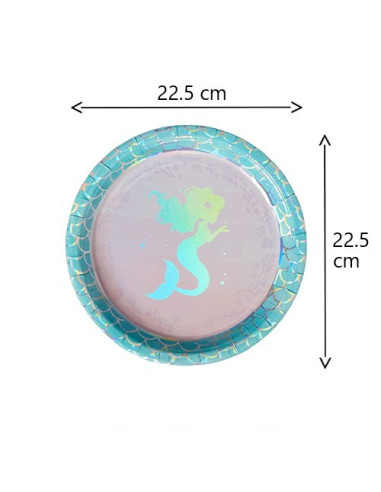Sirena Mermaid Shine Set festa Super risparmio