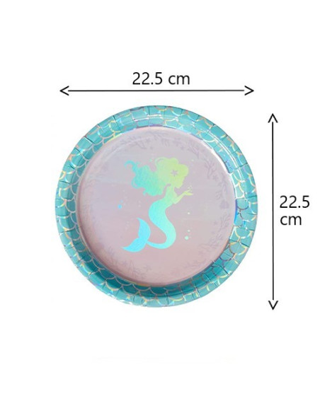 Sirena Mermaid Shine Set festa Super risparmio