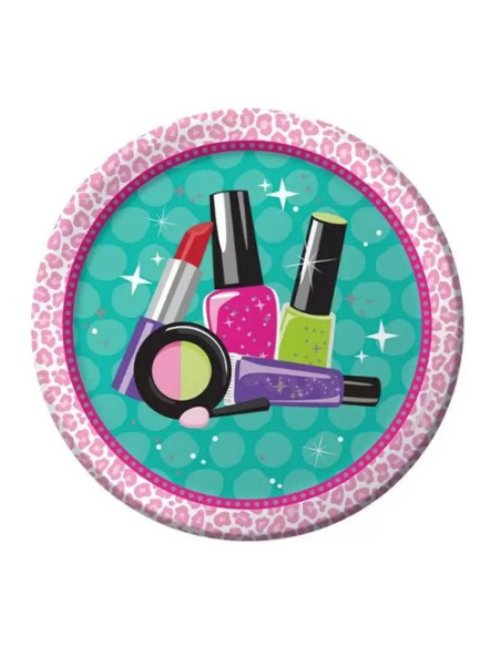 Sparkle Spa - Piatti di carta 23 cm