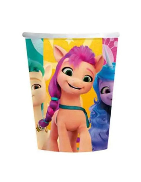 My Little Pony Bicchieri di carta 250 ml ECO