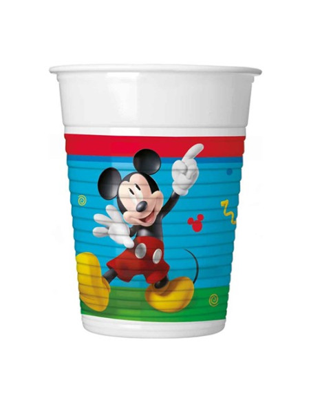 Mickey Playful - Bicchieri di plastica 200 ml