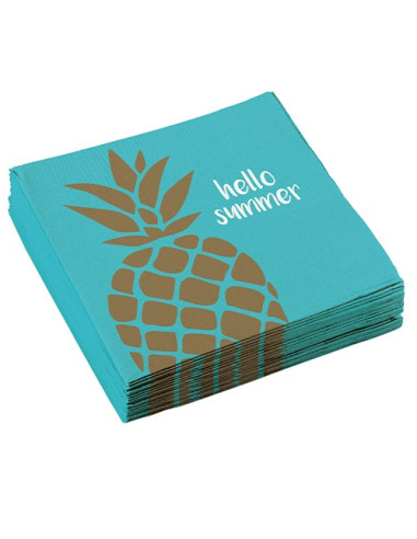 Pineapple Vibes - Tovaglioli di carta 33x33 cm