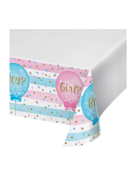 Gender Reveal -Tovaglia di plastica 137x259 cm