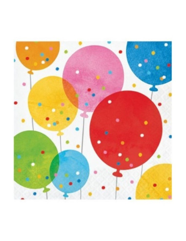 Balloon Blast - Tovaglioli di carta 33x33 cm