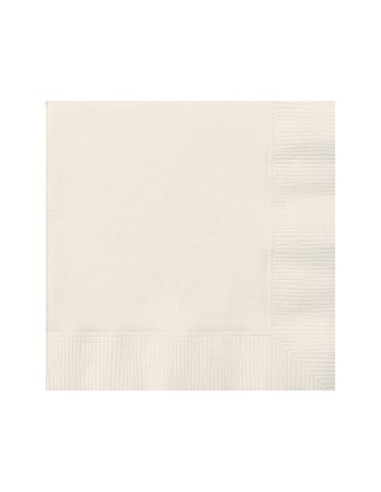 Avorio - Tovaglioli di carta da buffet 25x25 cm