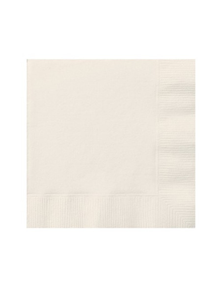 Avorio - Tovaglioli di carta da buffet 25x25 cm
